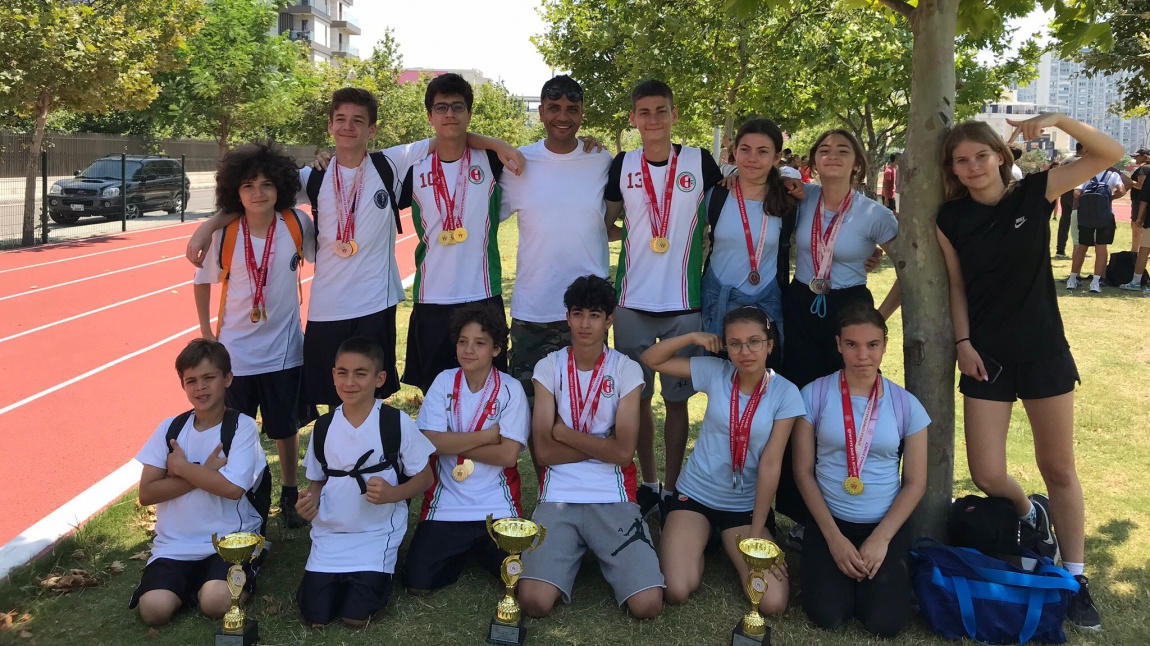 Okul Sporları Karşıyaka İlçe Atletizm Takımlar Yarışmalarında Dereceye Giren Öğrencilerimiz